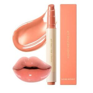 Nature Republic Honey Melting Lip Stick 01 Apricot Korean Beauty